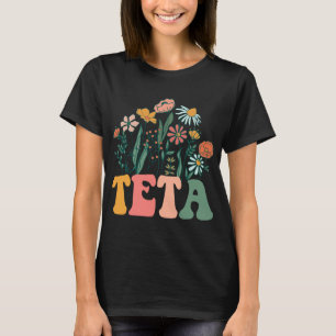 New Teta Wildflower First Birthday &amp; Baby Show T-Shirt