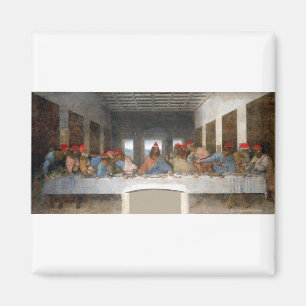 NEW! The Black Supper Christmas Magnet
