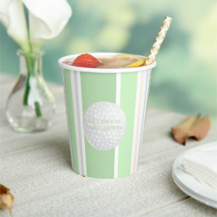 New To The Club Preppy Baby Shower Paper Cups