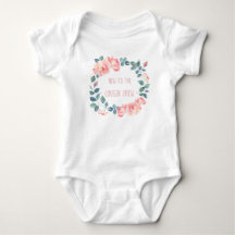 New To The Cousin Crew flora  baby bodysuit