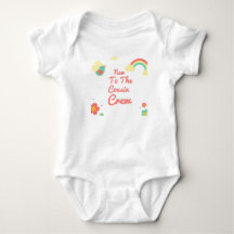 New To The Cousin Crew flora  baby bodysuit gift
