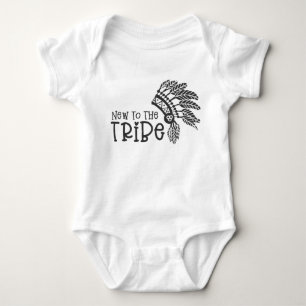 New to the Tribe. Baby Bodysuit