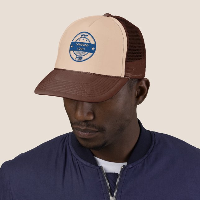 NEW! Trucker Hat - Brown - Customize (In Situ)