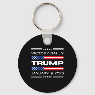 New! Trump Victory Rally Mega Historic The Last Tr Keychain