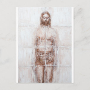New Turin Shroud (Contemporary Realism Jesus) Postcard