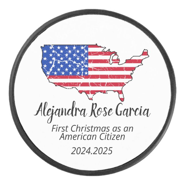 New U.S. Citizen – American Map Citizenship Day (Devant)