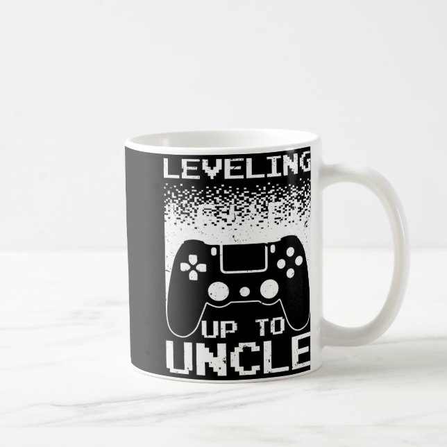 New Uncle For Men Boys Soon To Be Uncle Nephew Gam Coffee Mug (Right)