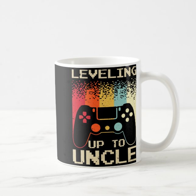 New Uncle For Men Boys Soon To Be Uncle Nephew Gam Coffee Mug (Right)
