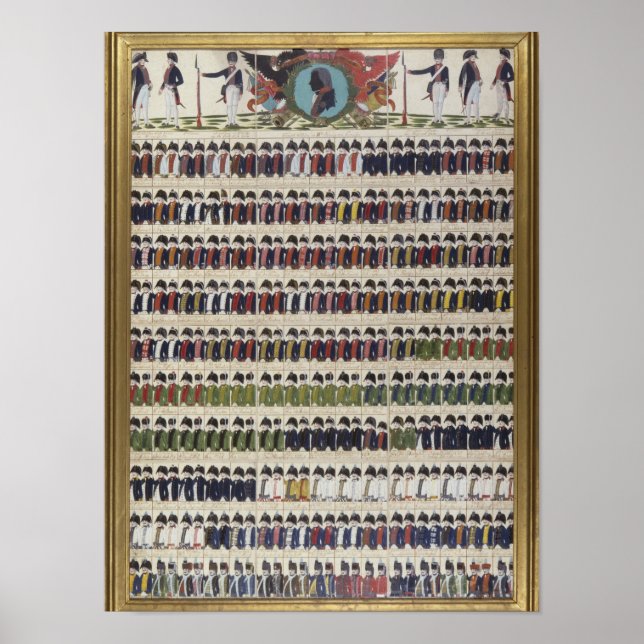 New uniform designs for the Royal Prussian Poster (Front)