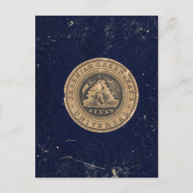 New universal atlas postcard (Front)