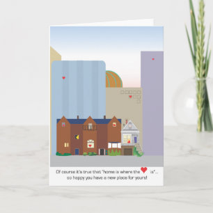 New Urban Home Congratulations Card