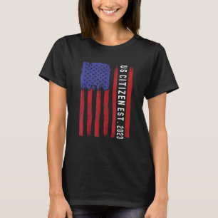 New US Citizen Est 2023 American Immigrant Citizen T-Shirt