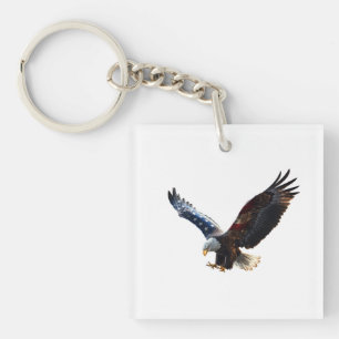 New USA egle cap Keychain