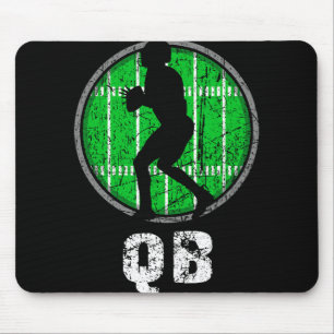 New, Usa Football Quarter Back, Nostalgic Nge Vint Mouse Pad