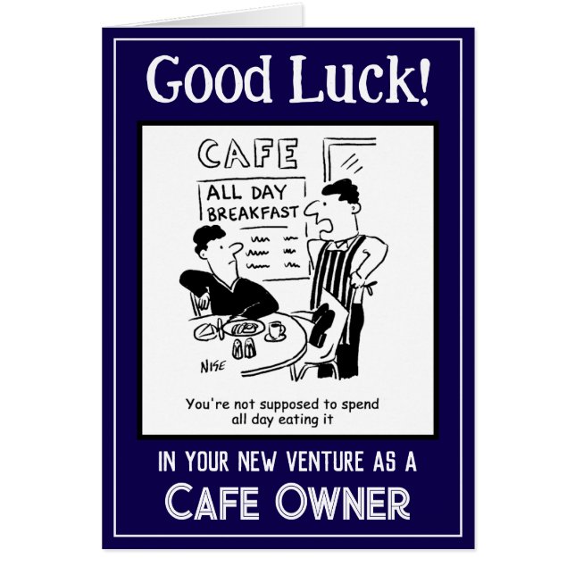 New Venture en tant que propriétaire de café. Bonn (Devant)