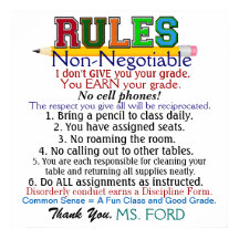 New Version School Teacher's Poster