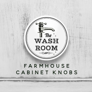 New Vintage Wash Room Dripping Faucet Ceramic Knob