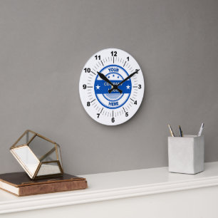 NEW! Wall Clock, 8" Round Acrylic Clock