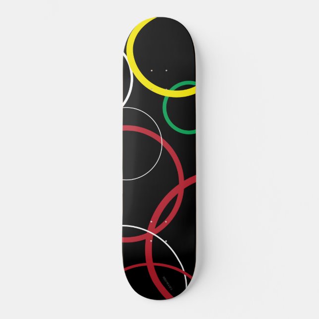 New Wave Color Skateboard (Front)