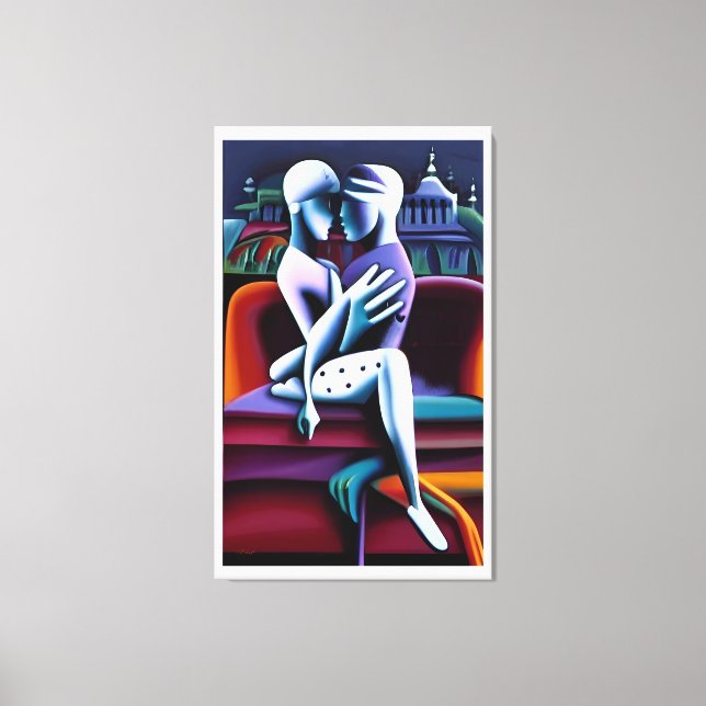 New Wave, New Passion Canvas Print (Front)