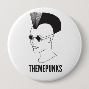 New Wave Punk Button