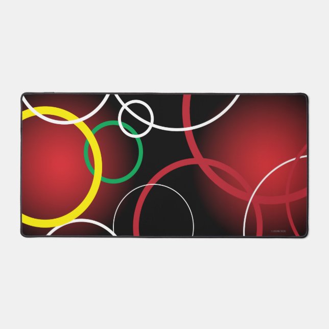 New Wave Rock Desk Mat (Front)