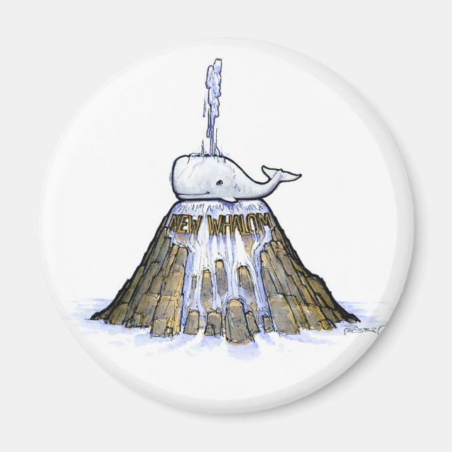 New Whalom Fountain Magnet (Front)