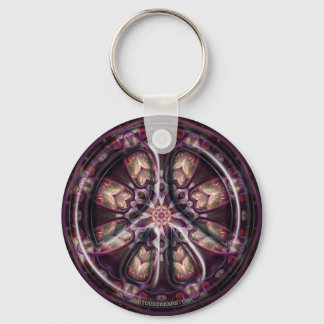 New Wine Peace Keychain