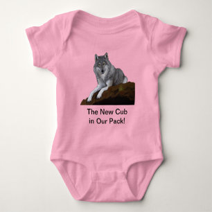 New Wolf in the Pack Baby Bodysuit