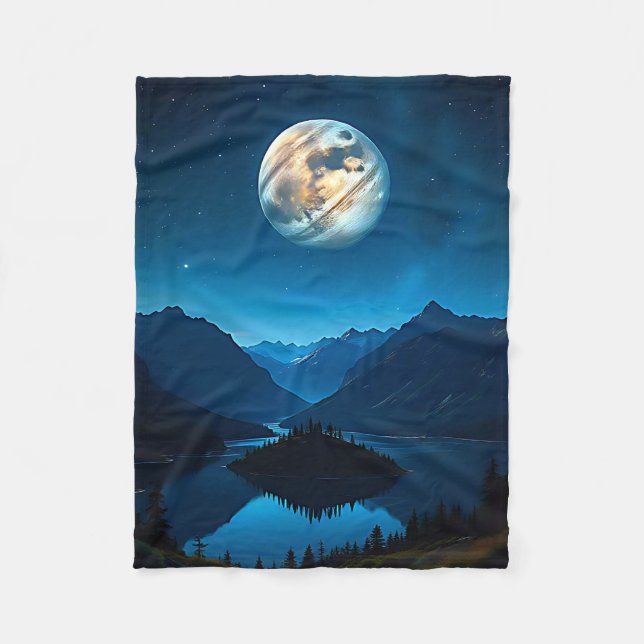 New World  Fleece Blanket (Front)