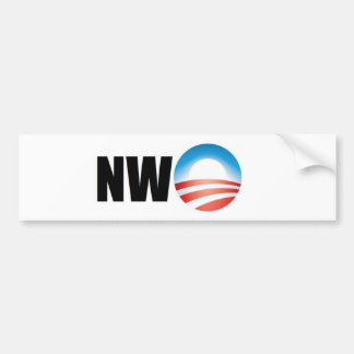 New World Order Bumper Sticker