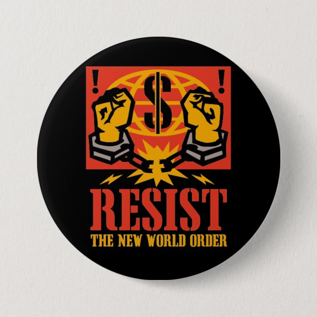 New world order Button (Front)