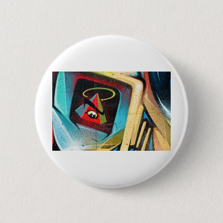 New World Order Graffiti 2 Inch Round Button