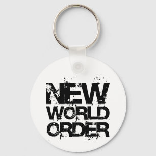 New World Order Keychain