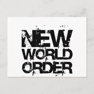 New World Order Postcard