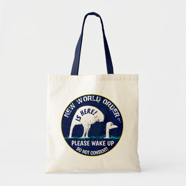 New World Order tote Bag (Front)