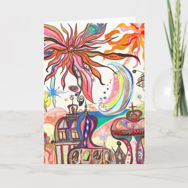 New Worlds Card (Front)