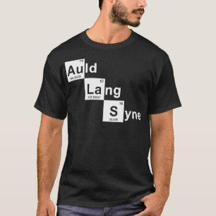 New Year 2024 Auld Lang Syne New Year Scientific E T-Shirt