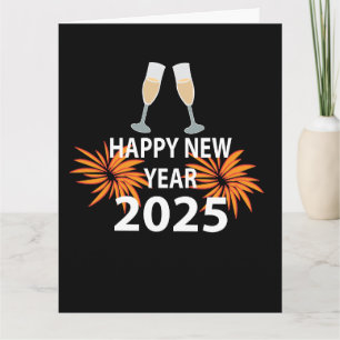 New Year 2025 Happy New Year Card
