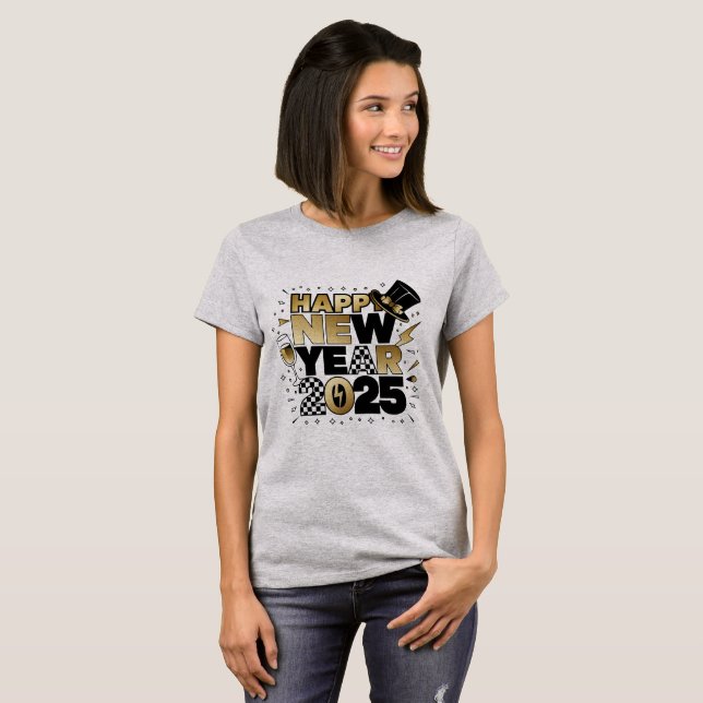 New Year 2025 T-Shirt (Front Full)