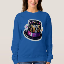 New year 2025 top hat