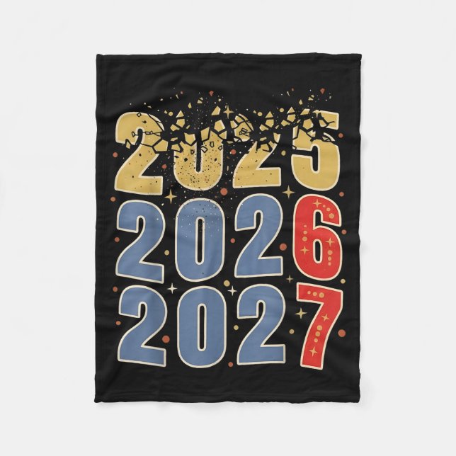 New Year 2026 67 Meme Six Seven Gen Alpha Slang 20 Fleece Blanket (Front)