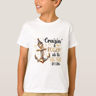 New Year 2026 Boozin' Cruisin' Outfit 2 T-Shirt