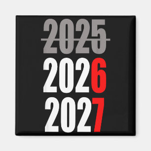 New Year 2026 Funny 67 New Year's Eve Party  Magnet
