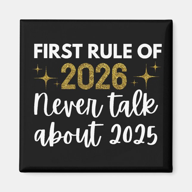 New year 2026 Funny  Magnet (Front)