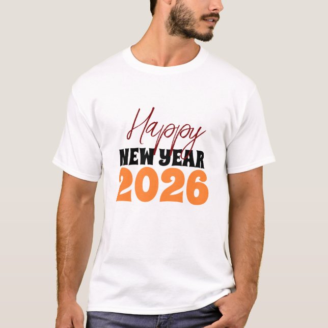 new year 2026 T-Shirt (Front)