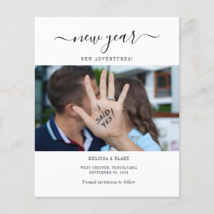 New Year Adventures Save the Date Announcement