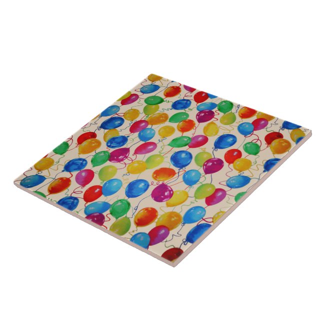 New Year Balloons Tile (Side)