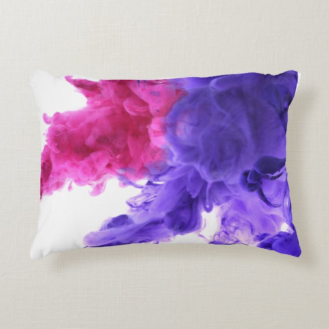 New Year Brushed Polyester Accent Pillow (Front)