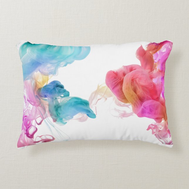 New Year Brushed Polyester Accent Pillow (Front)